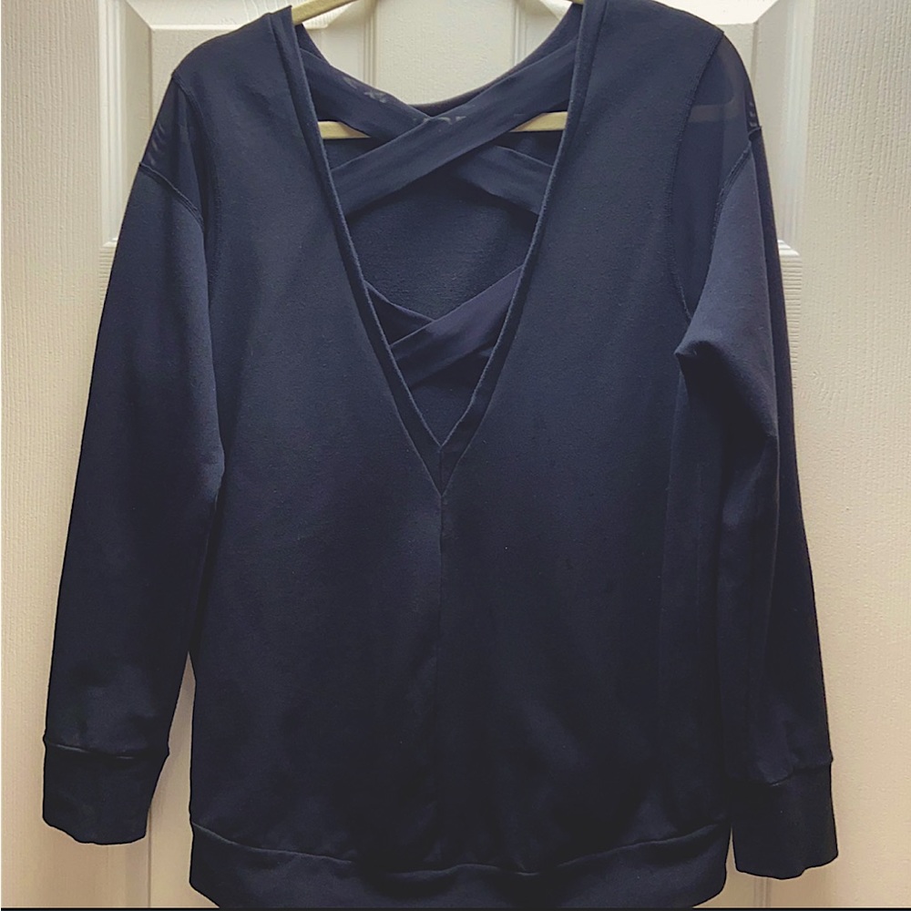 The North Face Mesh Criss Cross $168 Sweater- Medium- Rare